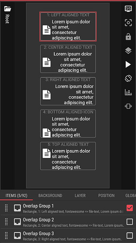 TIPS • Elements Alignment