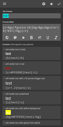 Variable color in BBColor