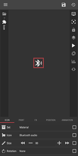 Bluetooth Audio • Material • Icon Library