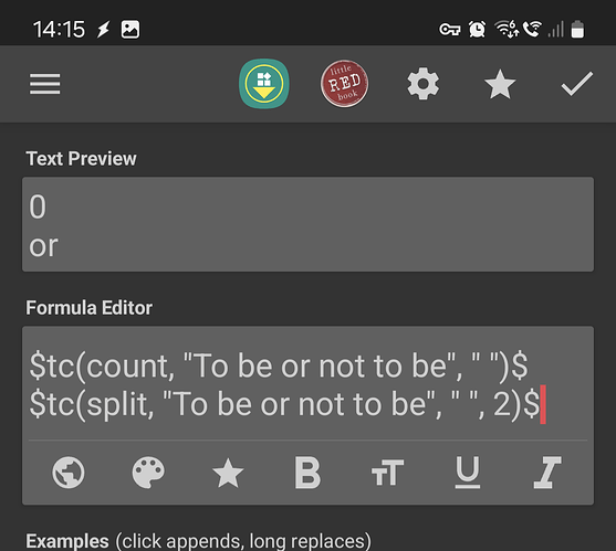 $tc functions