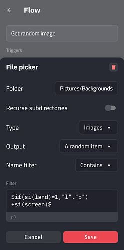 04. The first action of the Flow: File Picker