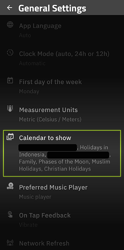 Calendar to Show • Kustom apps
