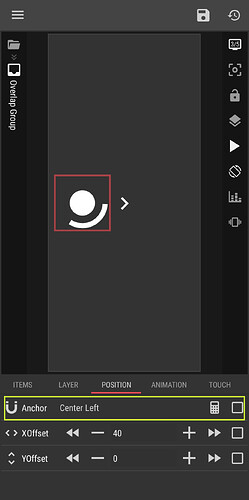 Bug in KLWP when Position Changed