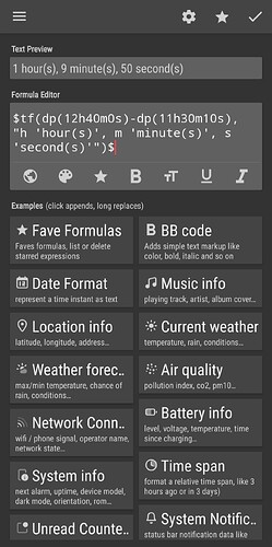 Time Span function