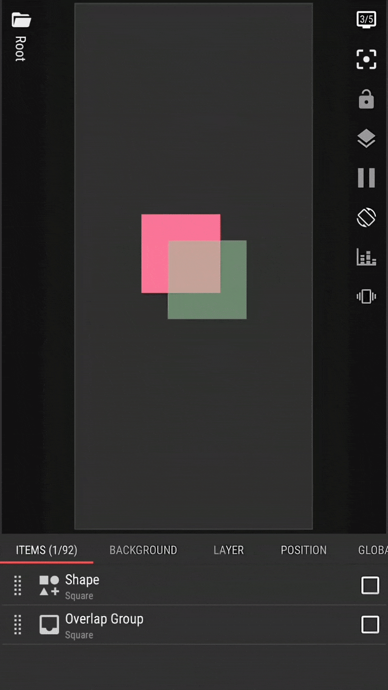 Filter the Overlap Group